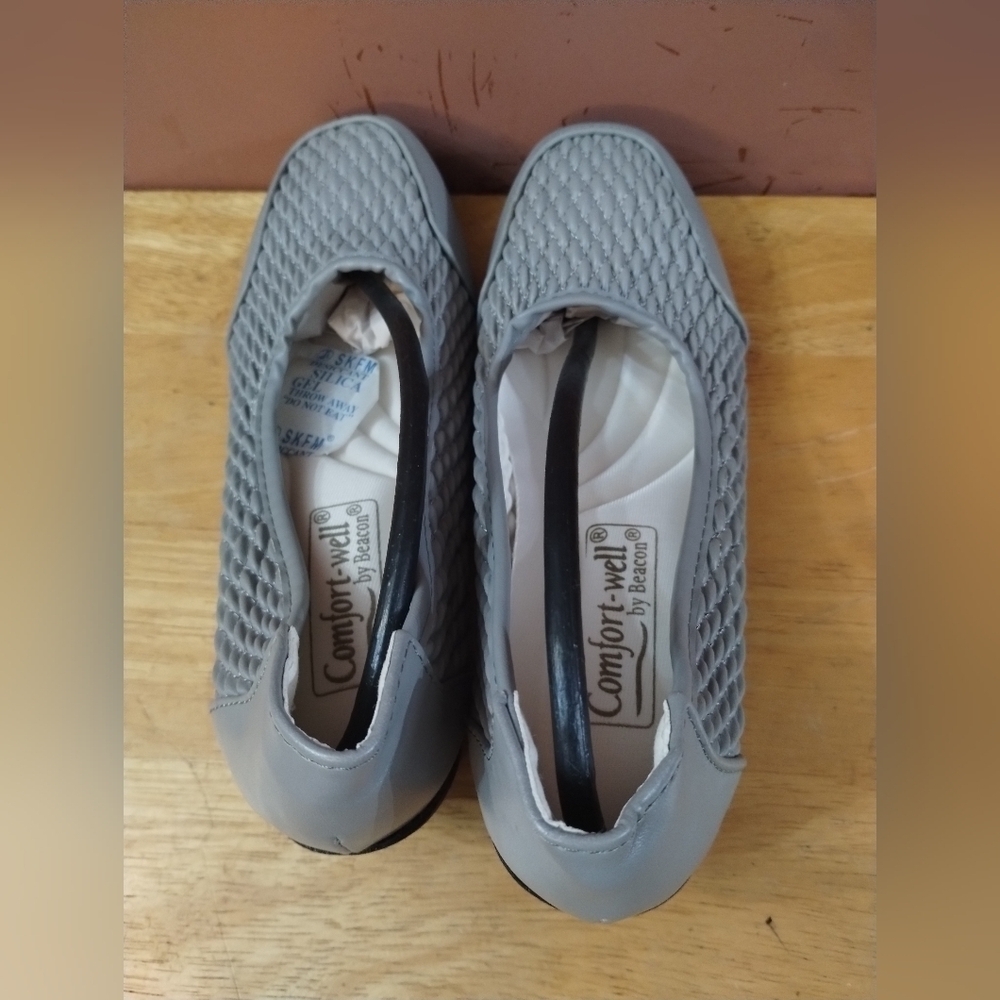 New comfort well by beacon women's gray size 5m stretched pumps - Picture 8 of 8